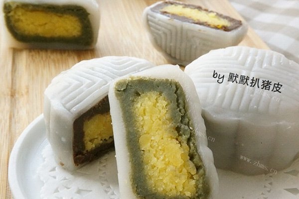 多颗心的「冰皮月饼」