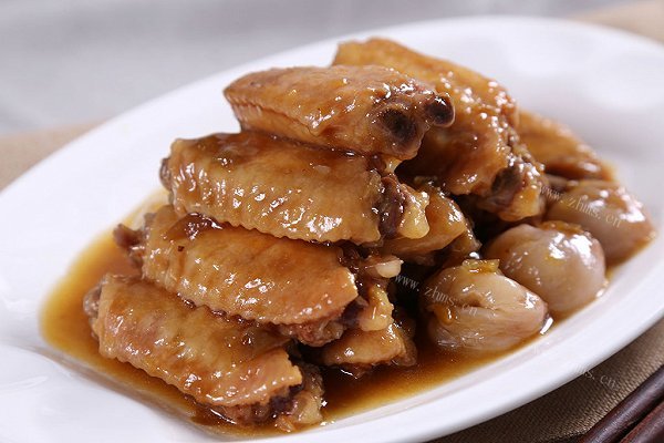 荔枝酸梅炖鸡翅