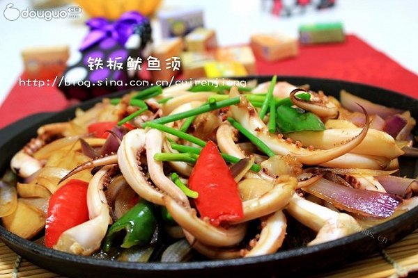 #美食记#铁板鱿鱼须