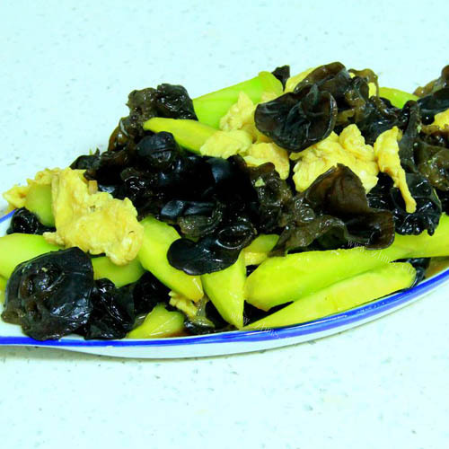 营养美食之木耳炒鸡蛋