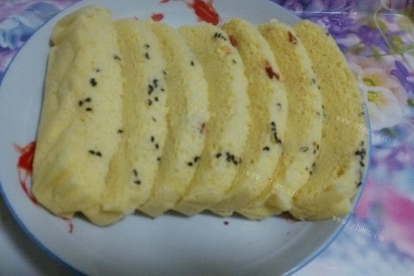 蔓越梅蒸蛋糕