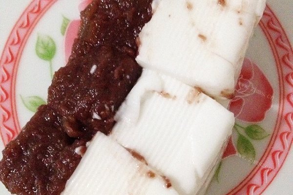椰汁红豆糕