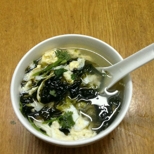 DIY-紫菜蛋花汤