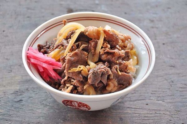 家常牛丼(日式牛肉饭)