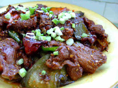 烤牛肉茄子