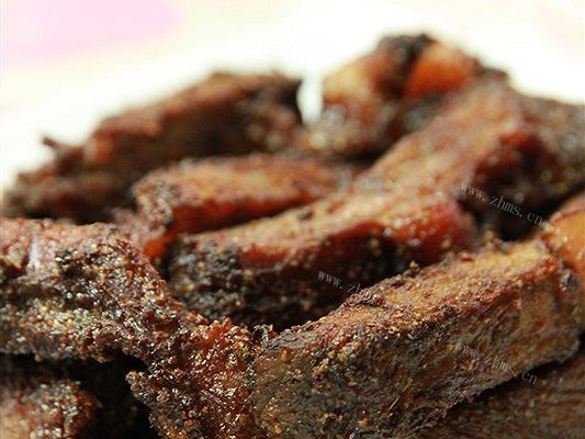 孜然手撕牛肉
