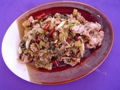 腌菜炒肉