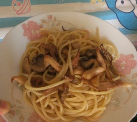 蘑菇意面