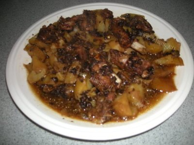 自制豉汁土豆炖排骨