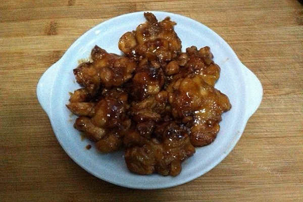 无油的照烧鸡腿