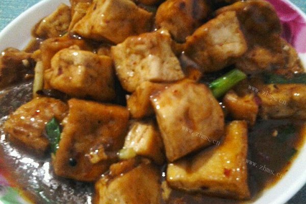 家常红烧豆腐