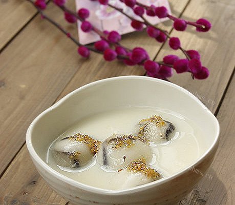豆浆汤圆