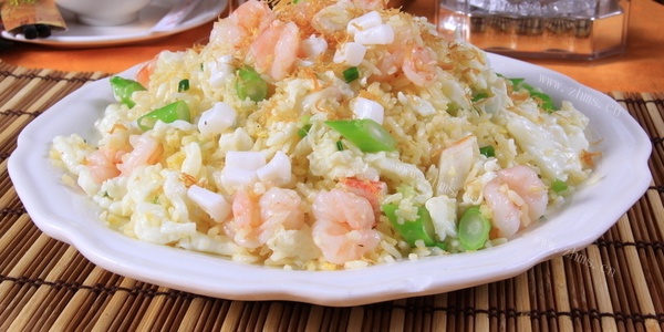 虾仁炒饭