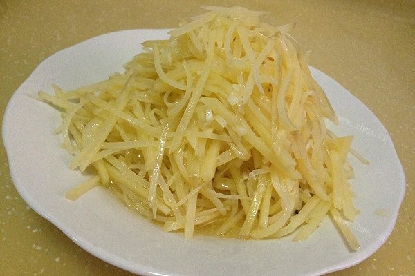 夏日爽口土豆丝