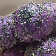 微波炉紫薯球