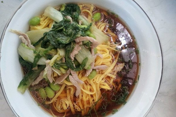 自制光头炒交面