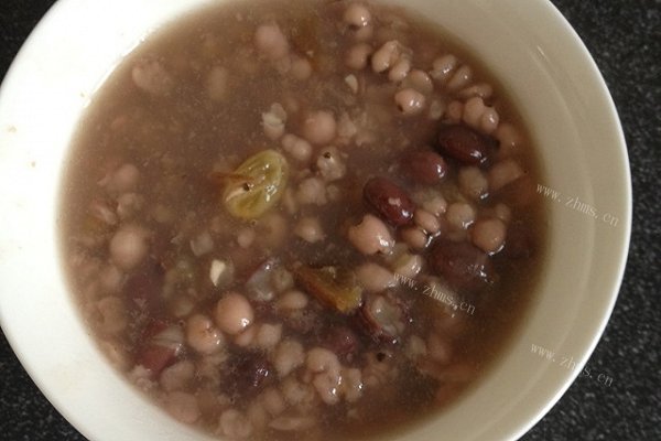 红豆薏仁煮