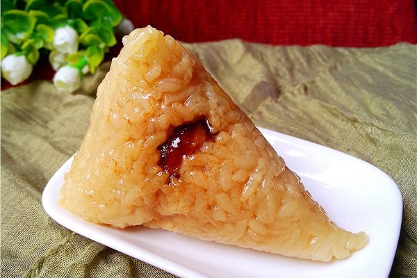 美味腊肉粽