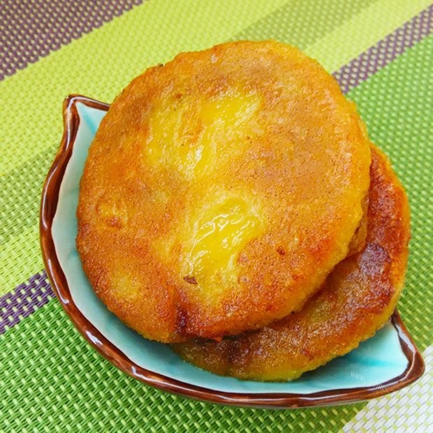 妈妈教我做南瓜饼