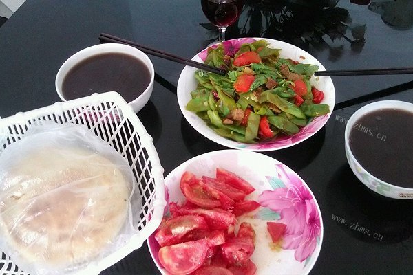 家常扁豆炒肉