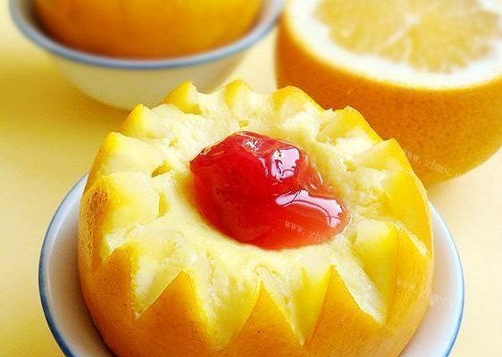 甜橙蒸蛋