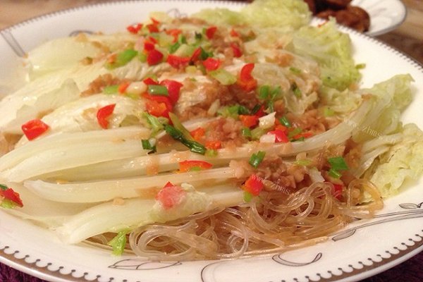 粉蒸娃娃菜
