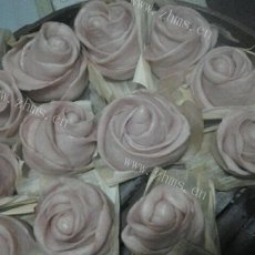 紫薯玫瑰馍馍