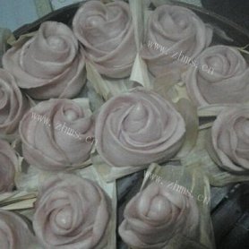 紫薯玫瑰馍馍