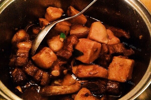 健康版—秘制甘薯红烧肉