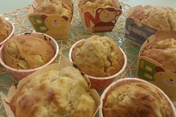 苹果燕麦muffin