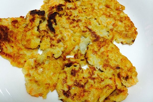 黄金果渣煎饼