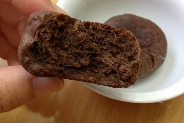 自制巧克力小发面饼