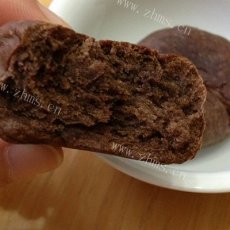 自制巧克力小发面饼