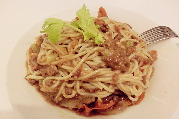 家常番茄肉酱意面