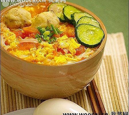 西红柿鸡蛋拌面「陕西口味」