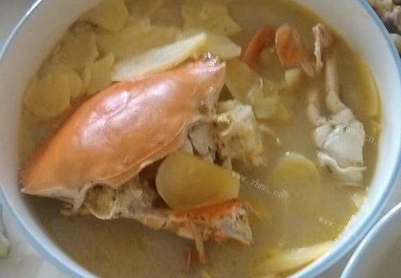 青蟹炖土豆