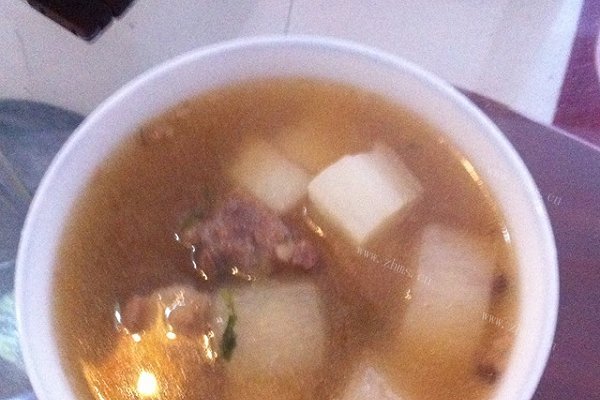 家庭版羊肉炖萝卜