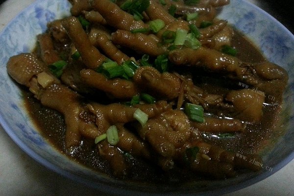 红烧鸡爪