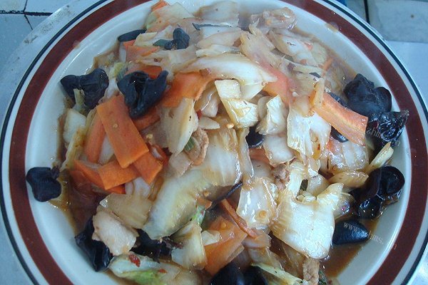 醋熘白菜