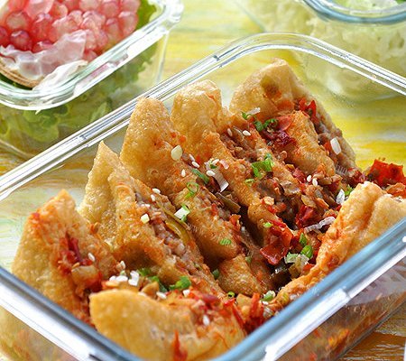 剁椒蒸酿豆腐