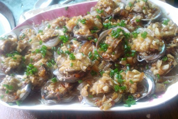 小鲍鱼蒸粉丝