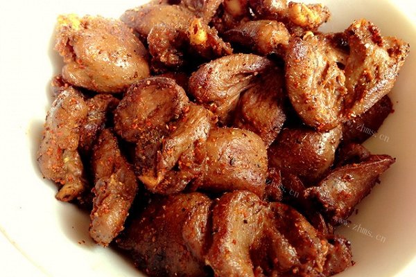 家常香辣鸡心