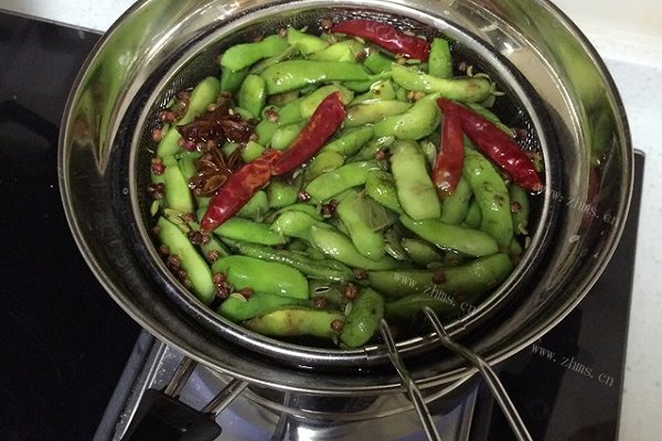 水煮毛豆