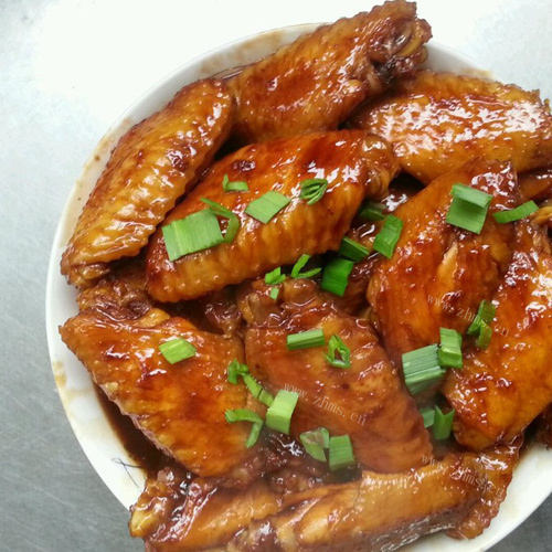 诱人的可乐鸡翅