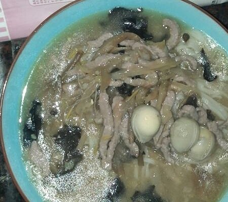 家常三鲜面