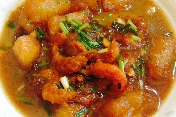 红烧冬瓜（和尚肉）