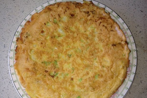 鸡蛋蔬菜饼