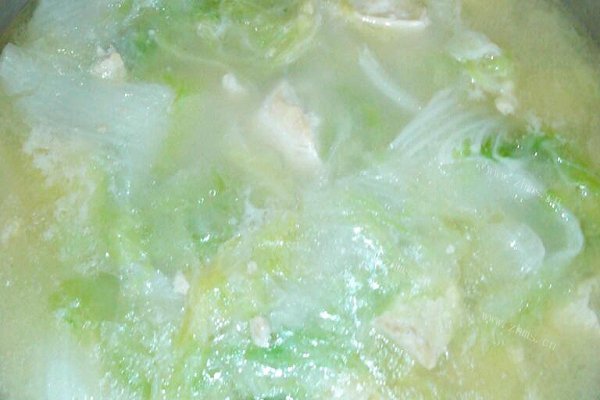 自制老豆腐炖白菜