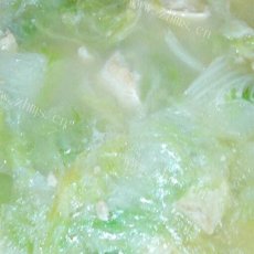自制老豆腐炖白菜