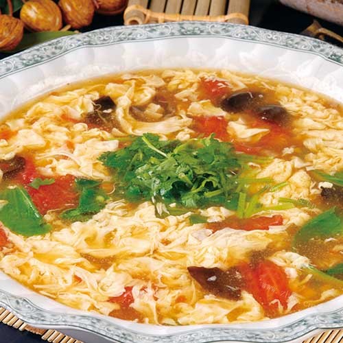 味道不错的西红柿鸡蛋汤